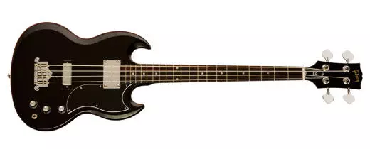 SG Faded 4-String Bass - Worn Ebony - Chrome Hardware